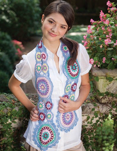 Вязка и примеры изделий из ниток Garden