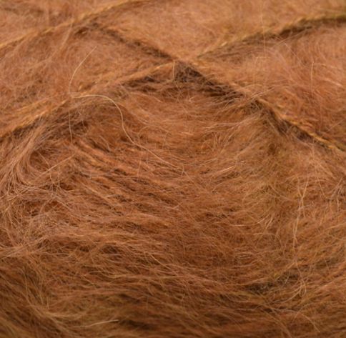 пряжа Lux Moher Export коричневый