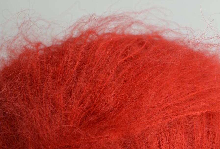 фактура пряжи Peria Mohair