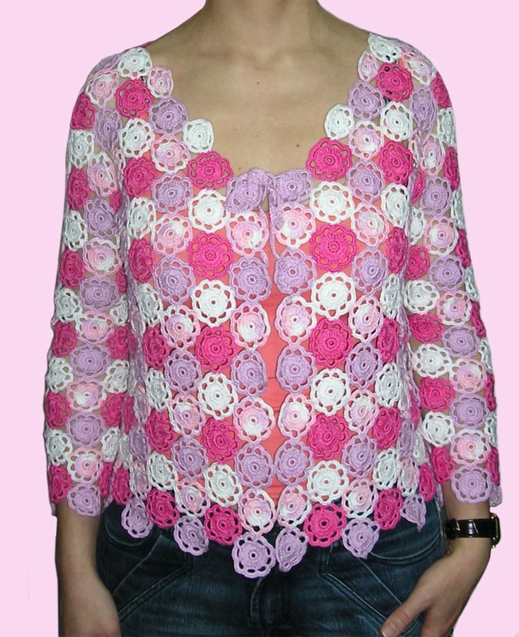 Летняя кофточка