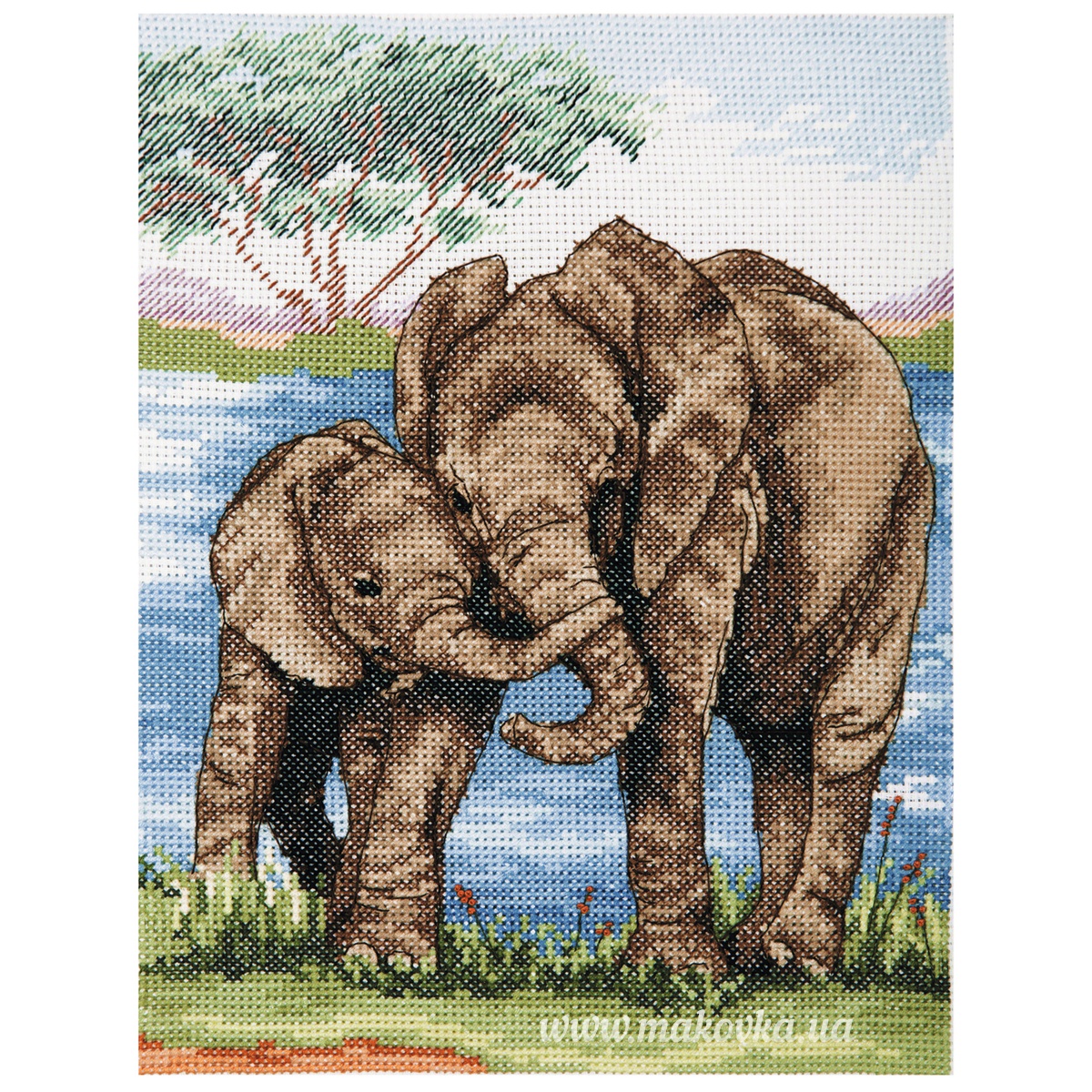 PCE963 Слоны (Elephants) ANCHOR набор для вышивания