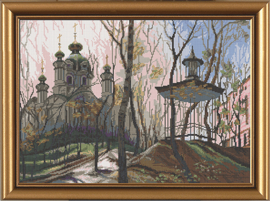 Беседка набор для вышивания крестом