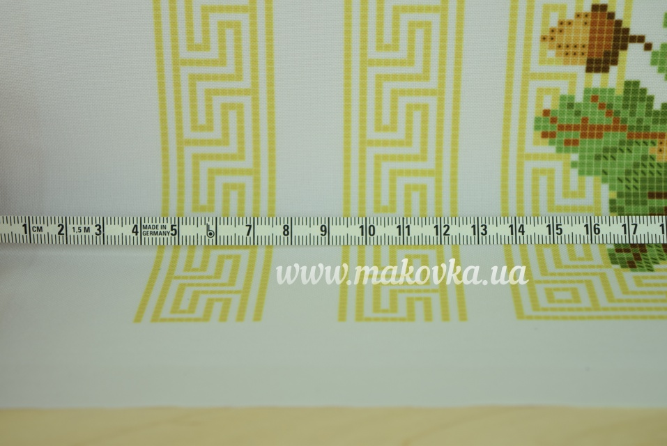 ЧБ-520 Дубочек Вставка с рисунком для вышивки Мужской сорочки , Бісерок